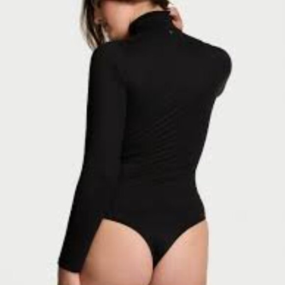 Victoria Secret Mock Neck Bodysuit - Picture 2 of 9